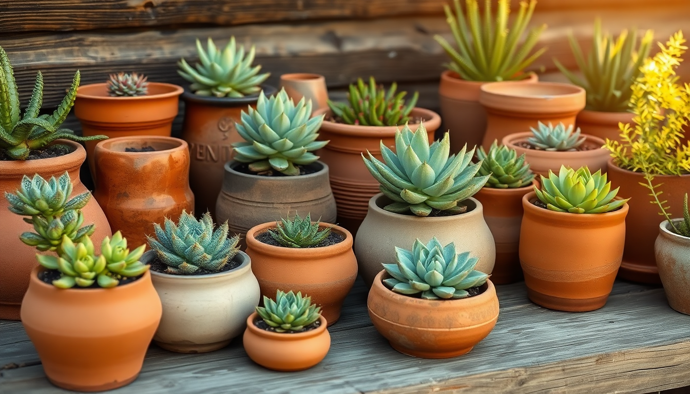 Embrace Sustainability: The Best Clay Pots for Native and Drought-Resistant Plants