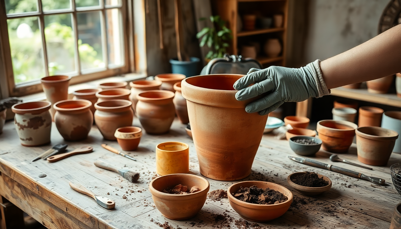 Reviving Old Clay Pot Planters: A Step-by-Step Guide