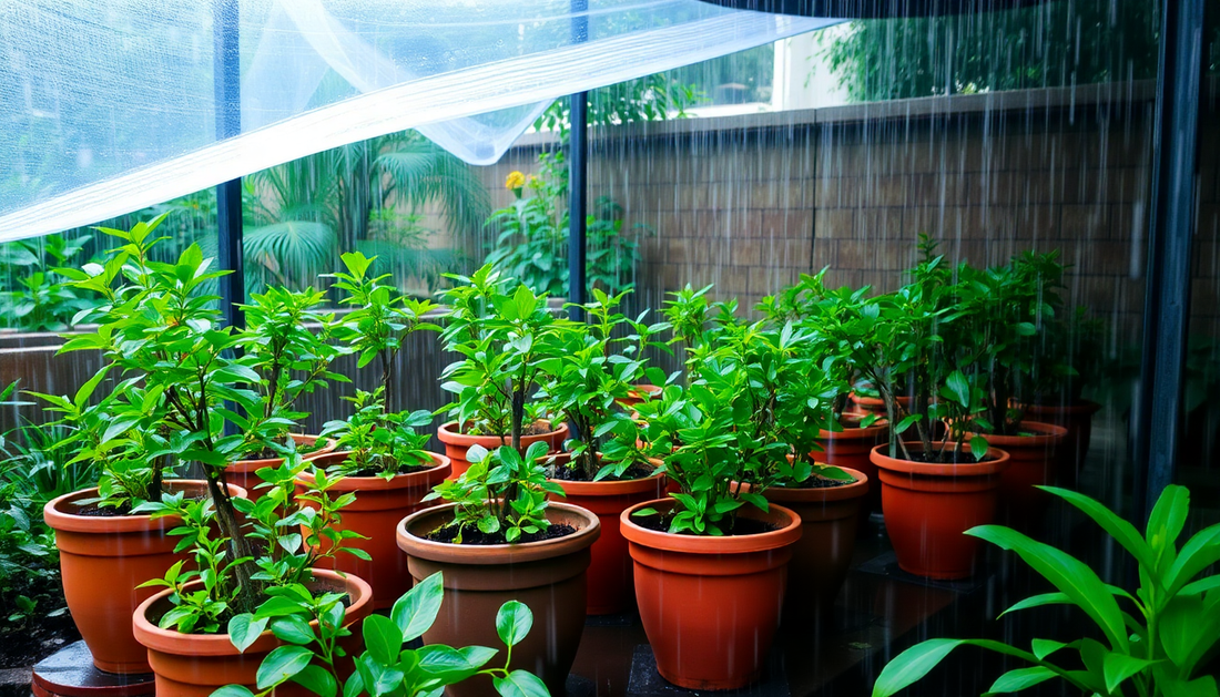 Keeping Your Terracotta Pots Pristine During Bangalore's Rainy Season
