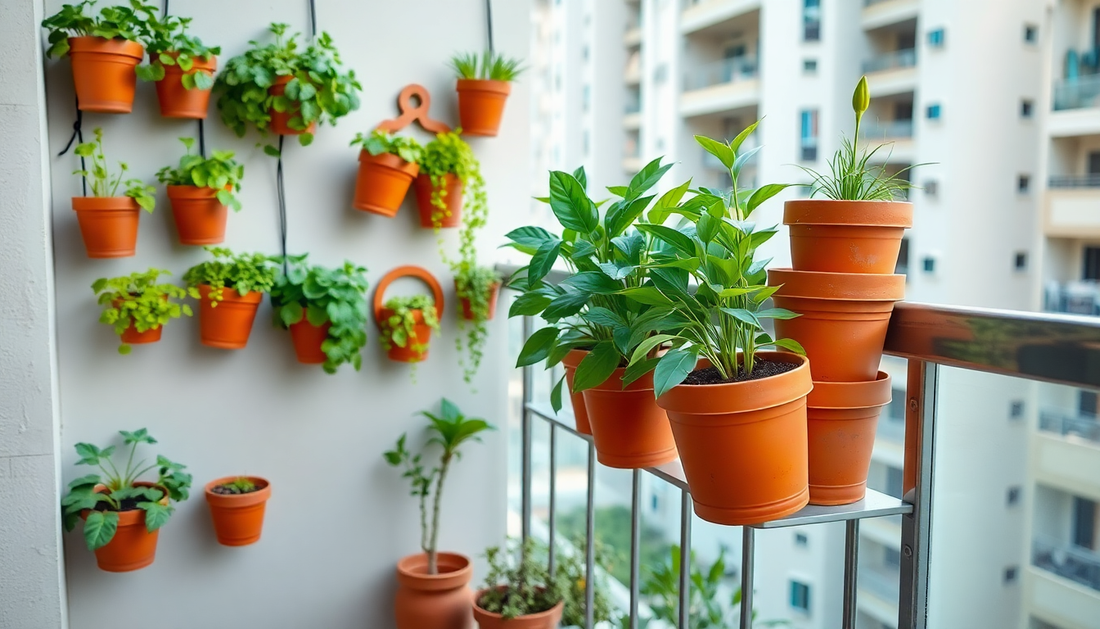 Creative Ways to Display Terracotta Pots in Small Sarjapur Spaces