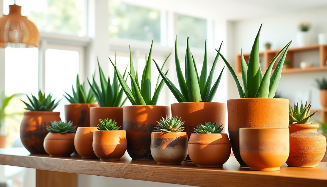 The Best Clay Pots for Growing Aloe Vera in HSR Layout Homes