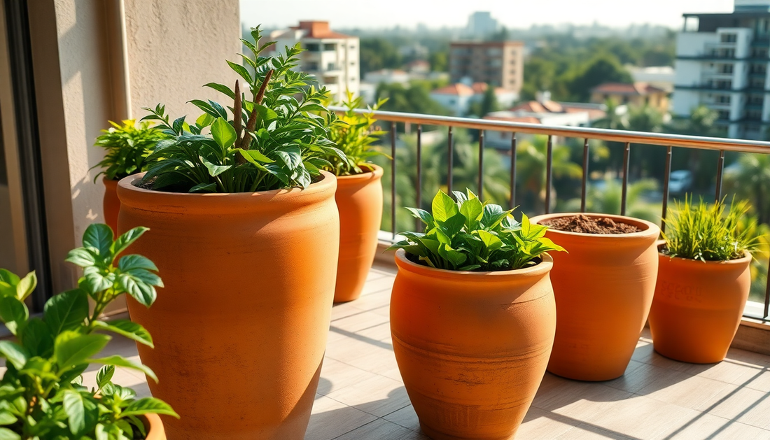 Why Terracotta Planters Are Ideal for Bangalore's Climate – Sarjapur Version