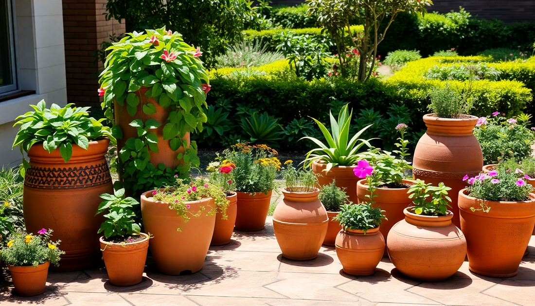 Elevate Your HSR Layout Garden with Idyl's Guide to Arranging Terracotta Pots