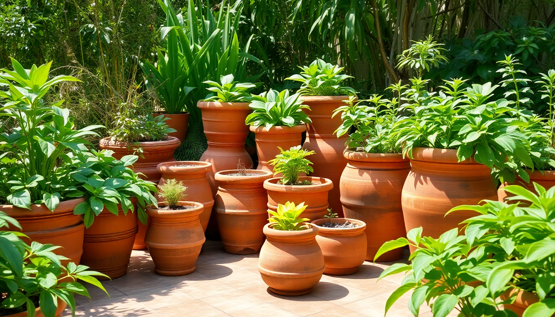 Embrace the Rustic Charm: Transforming Your Garden with Terracotta Pots in HSR Layout