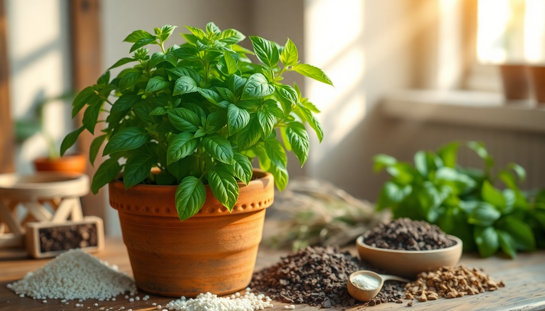 Creating the Perfect Soil Mix for Thriving Indoor Basil