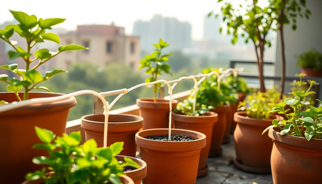 Smart Irrigation for Terracotta Pots – Idyl's Drip-Friendly Tips for Sarjapur Gardeners