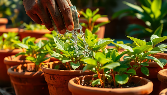 Mastering the Art of Watering Plants in Clay Pots During Bangalore's Scorching Summers