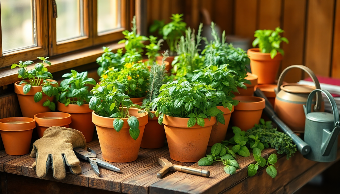 Terracotta Pots for Herbs: The Sarjapur Gardener's Quickstart Guide