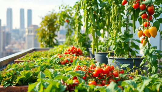 The Best Vegetables for Compact Urban Gardens
