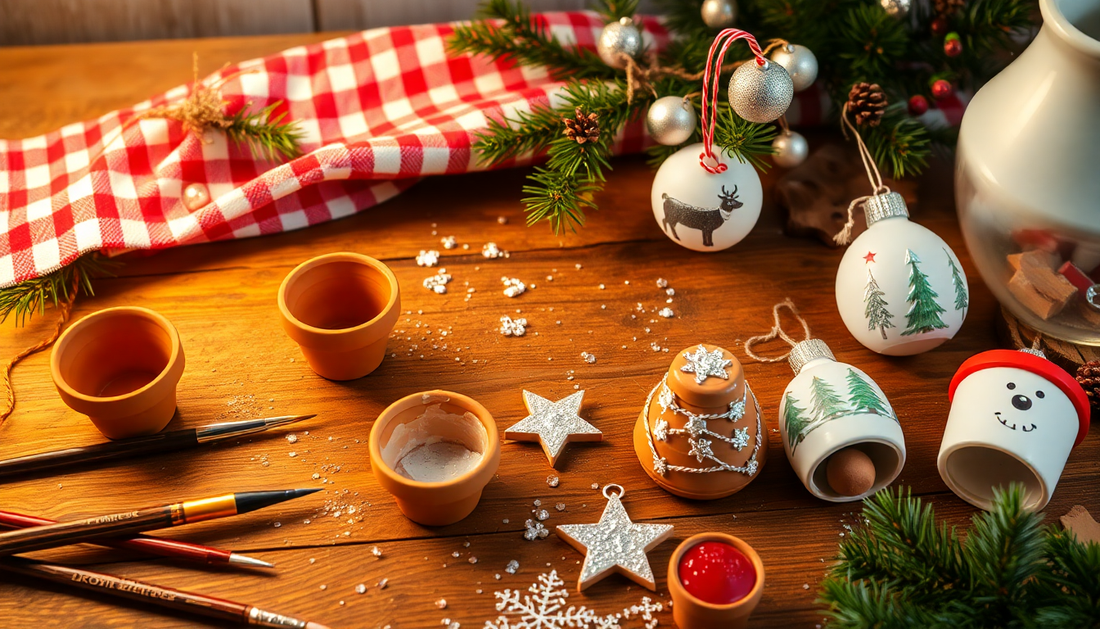 Clay Pot Christmas Tree Decorations: 5 Festive DIY Ideas