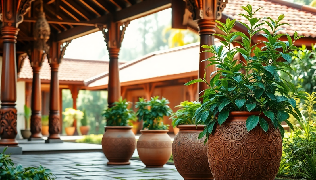 Terracotta Planters and South Indian Architecture – A Design Match in Sarjapur