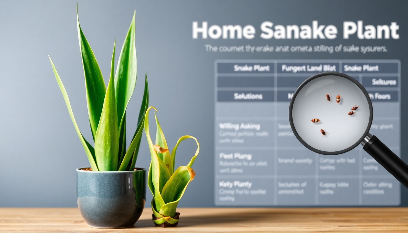 Why Is My Snake Plant Dying? Common Issues & Solutions