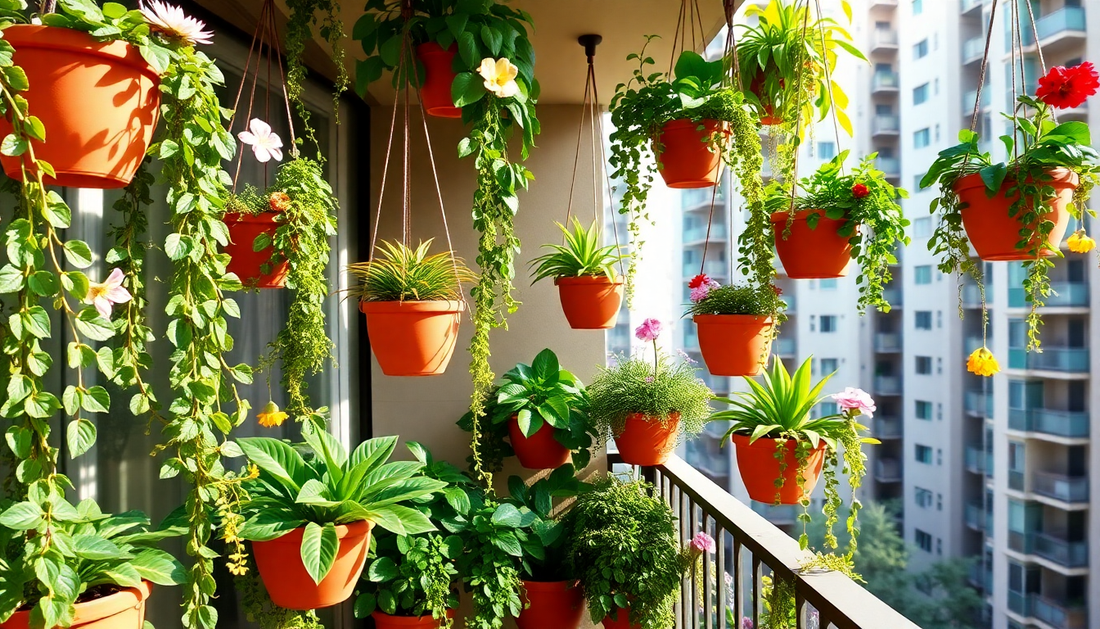 Elevate Your Balcony with Idyl's Terracotta Planters: A Guide to Stunning Hanging Gardens in Sarjapur Apartments
