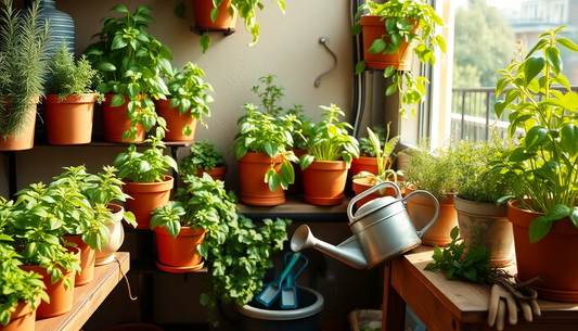 Cultivate Your Own Culinary Oasis: A Guide to Creating a Thriving Balcony Herb Garden with Idyl