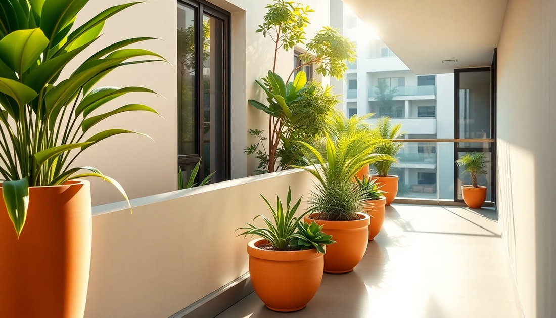How to Style Your Sarjapur Balcony with Idyl's Terracotta Planters