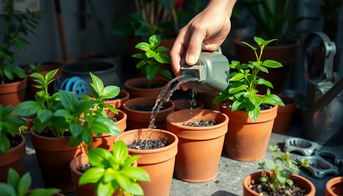 Mastering the Art of Watering: Preventing Overwatering in Clay Pots in HSR Layout