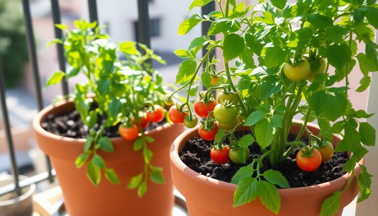 Elevate Your Balcony Tomato Garden with the Perfect Clay Pots