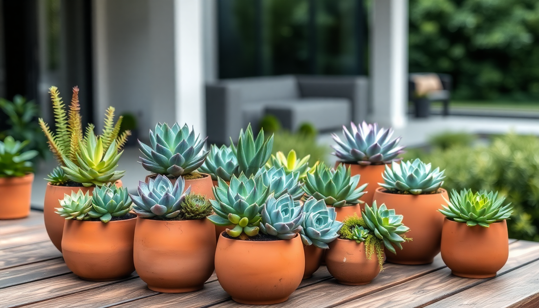Elevate Your Sarjapur Home with Idyl's Terracotta Planters for Succulents