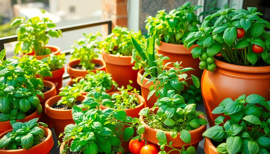 Terracotta Pots for Edible Gardening in Sarjapur – Idyl's Guide to Balcony Bounty
