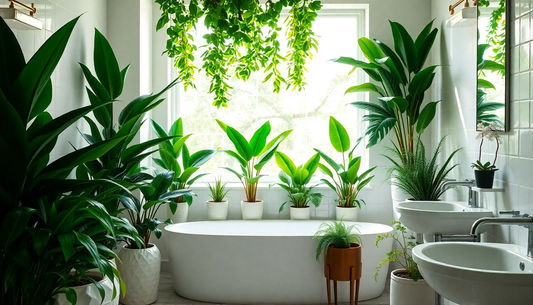 Elevate Your Bathroom Oasis: The Best Plants for a Fresh and Stylish Bathroom in Sarjapur Road with Idyl