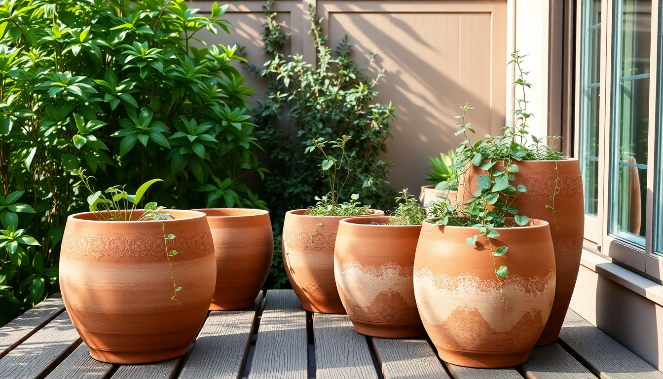 Sarjapur Gardeners' Favourite: Idyl's New Collection of Designer Terracotta Planters