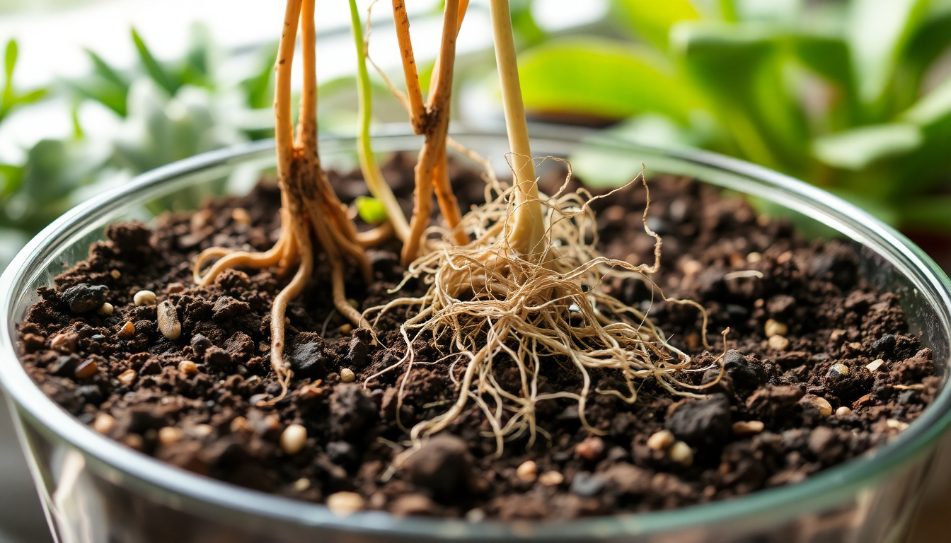 Best Soil Mix for Indoor Plants With Long Root Systems – Idyl