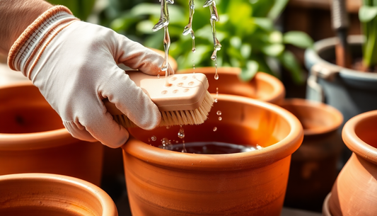How to Clean Your Clay Pots to Prevent Algae and Mold Growth