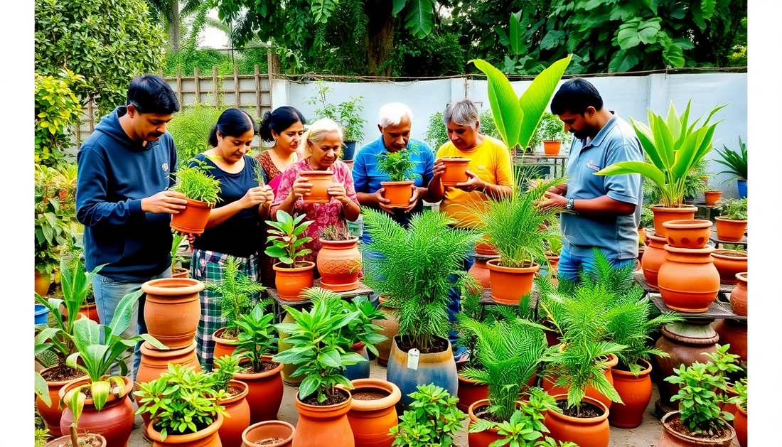 Sarjapur Plant Enthusiasts Share Their Love for Idyl's Terracotta Pots