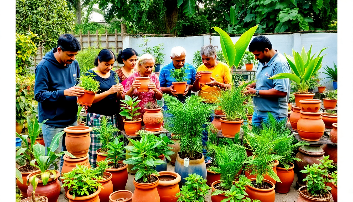 Sarjapur Plant Enthusiasts Share Their Love for Idyl's Terracotta Pots