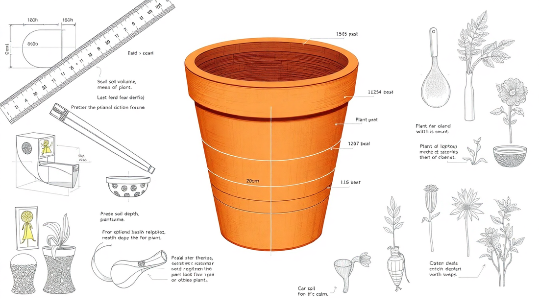 Clay Pot Math: Calculating Soil Volume and Planting Depth