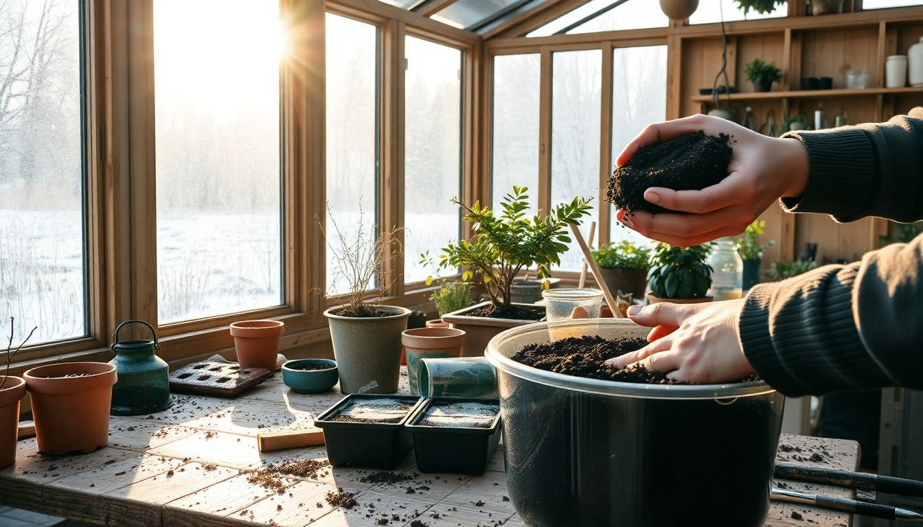 Crafting the Perfect Potting Mix for Your Winter Greenhouse – Idyl