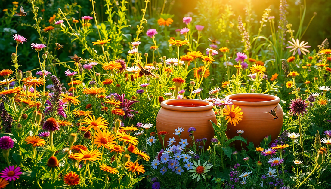 Cultivating a Pollinator-Friendly Garden with Idyl's Clay Pots