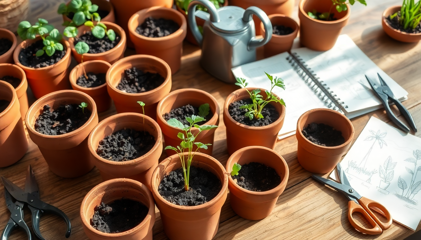 Unlock the Secrets of Propagation: The Best Clay Pots for Cuttings and Offsets