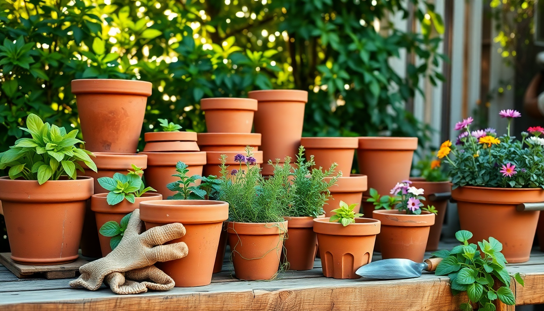 Weekend Gardening Projects with Terracotta Pots – Idyl's DIY Picks for Sarjapur
