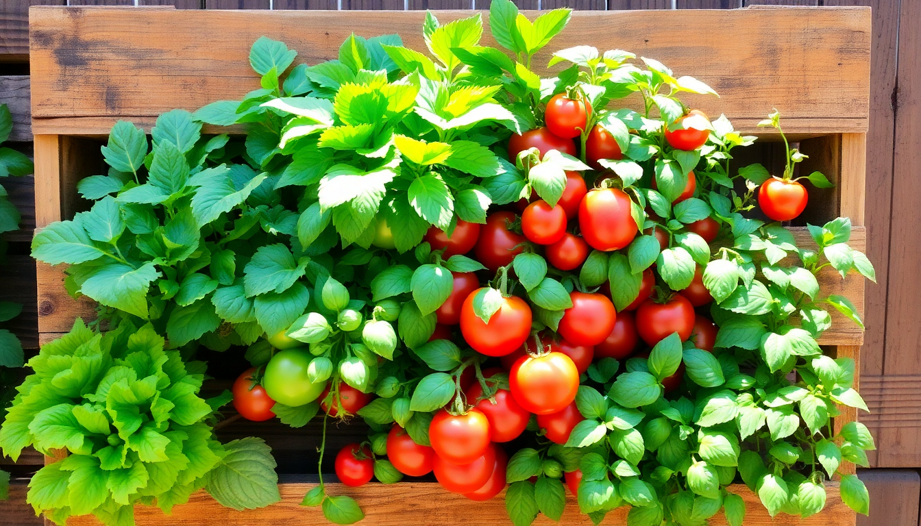 Grow Your Own Veggies: A Pallet Garden DIY