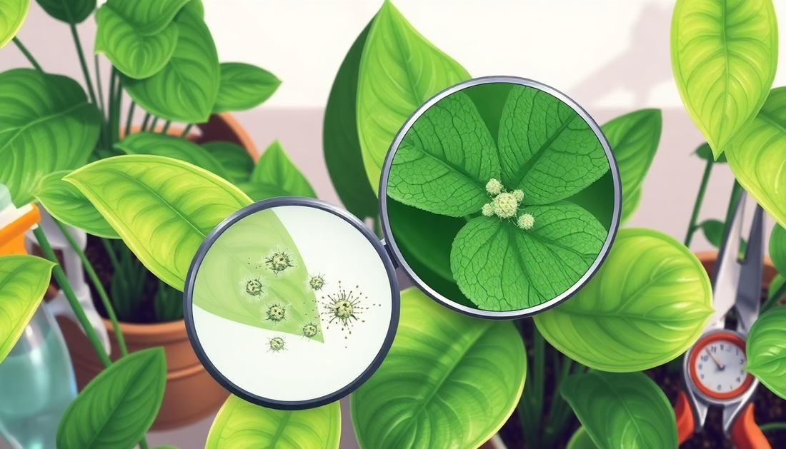 Keeping Your Indoor Plants Healthy: Preventing Fungal Spores