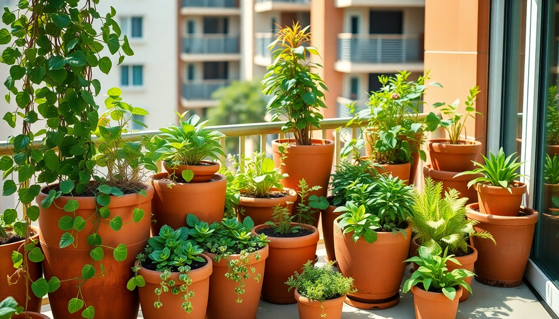 Top Idyl Plant & Terracotta Pot Combos for Sarjapur Apartment Balconies
