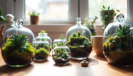 Discover the Joy of Mini Indoor Plant Terrariums in Sarjapur