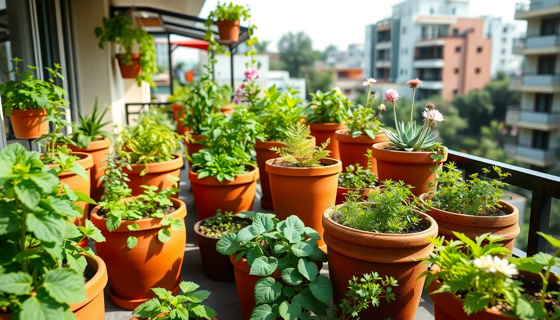 Urban Gardening in Sarjapur: Idyl's Top Picks for Terracotta Planters
