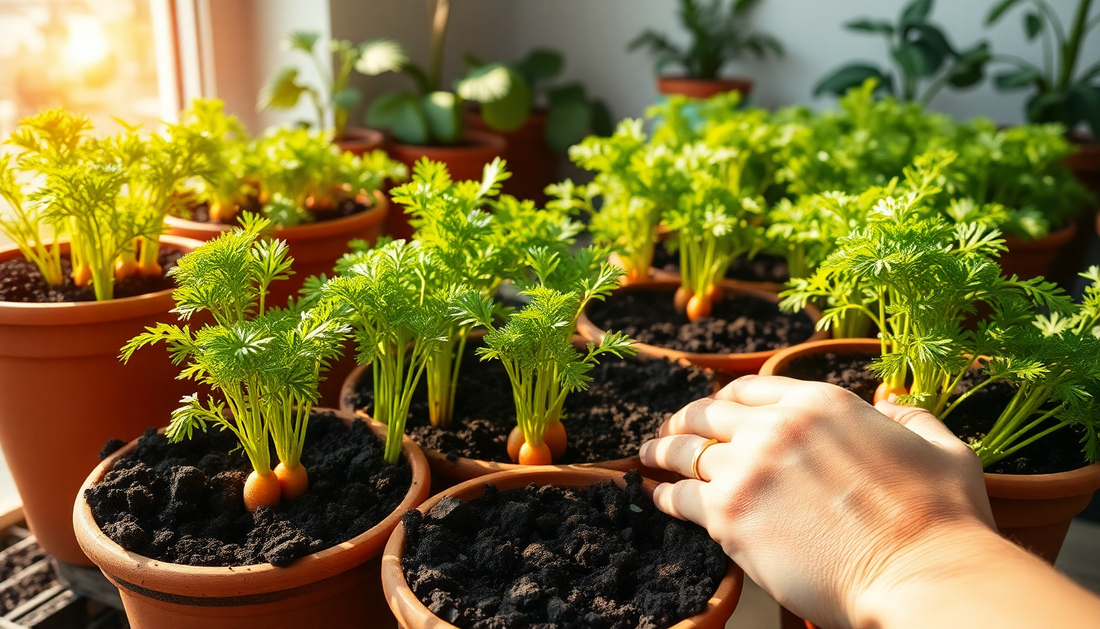 The Perfect Soil Mix for Growing Delicious Indoor Carrots