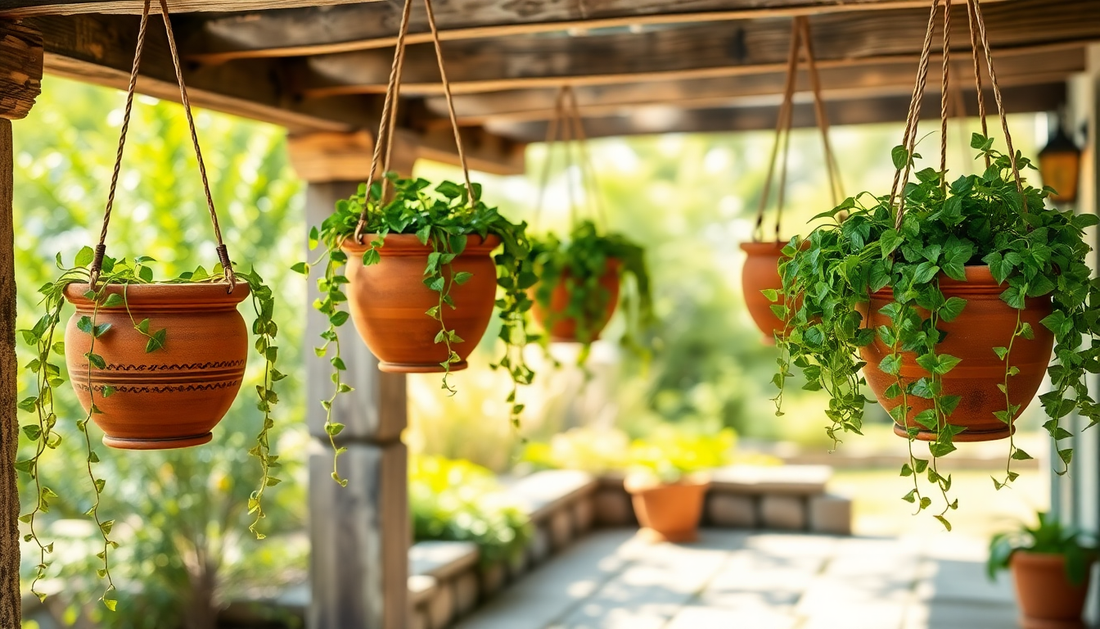 Elevate Your Garden: Discover the Beauty of Clay Pot Hanging Planters