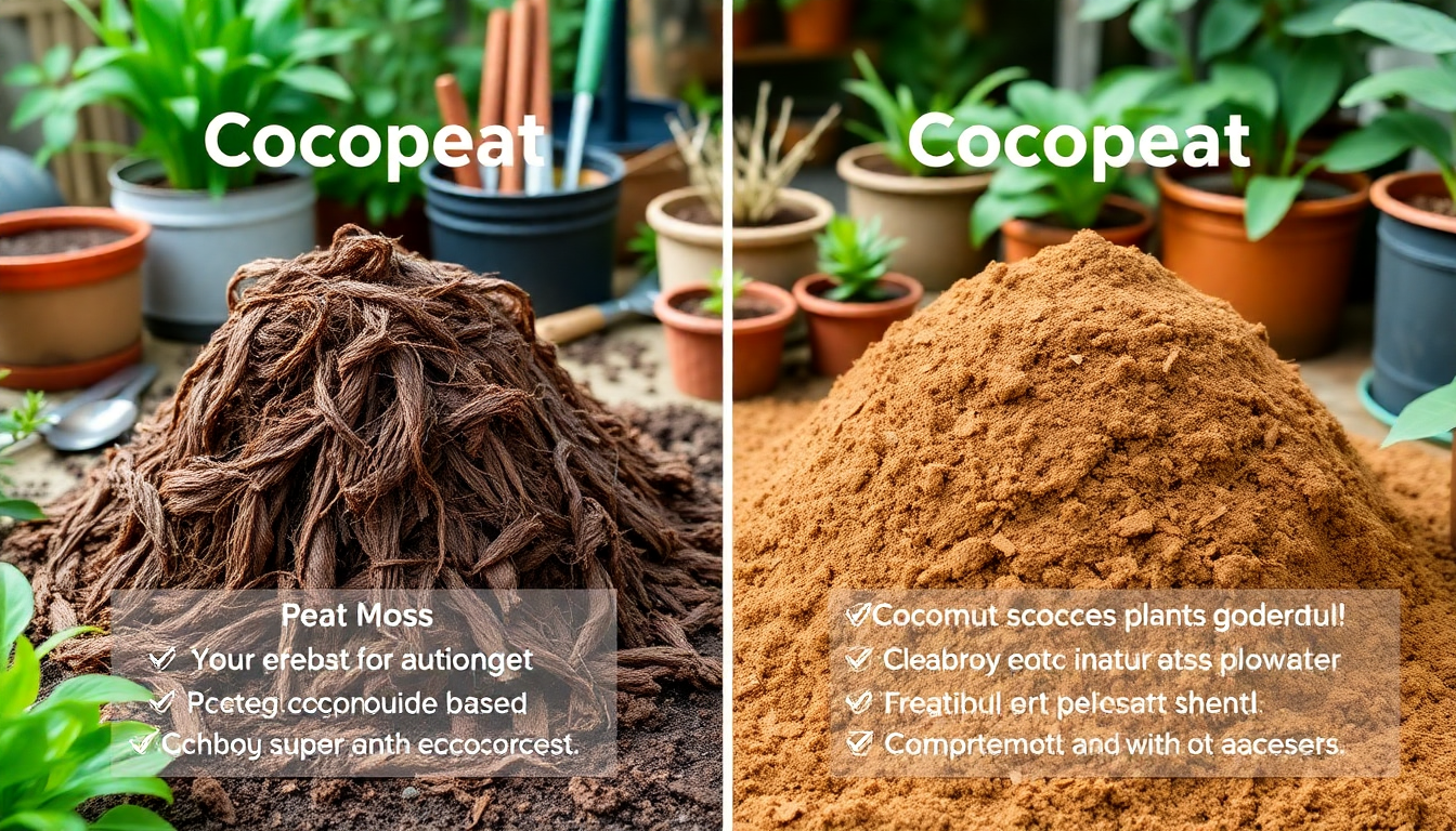 Cocopeat vs Peat Moss – Which One Should HSR Layout Homes Use?