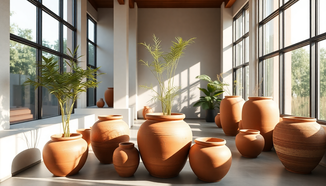 Why Architects in Sarjapur Are Choosing Idyl's Terracotta Pots for Sustainable Interiors