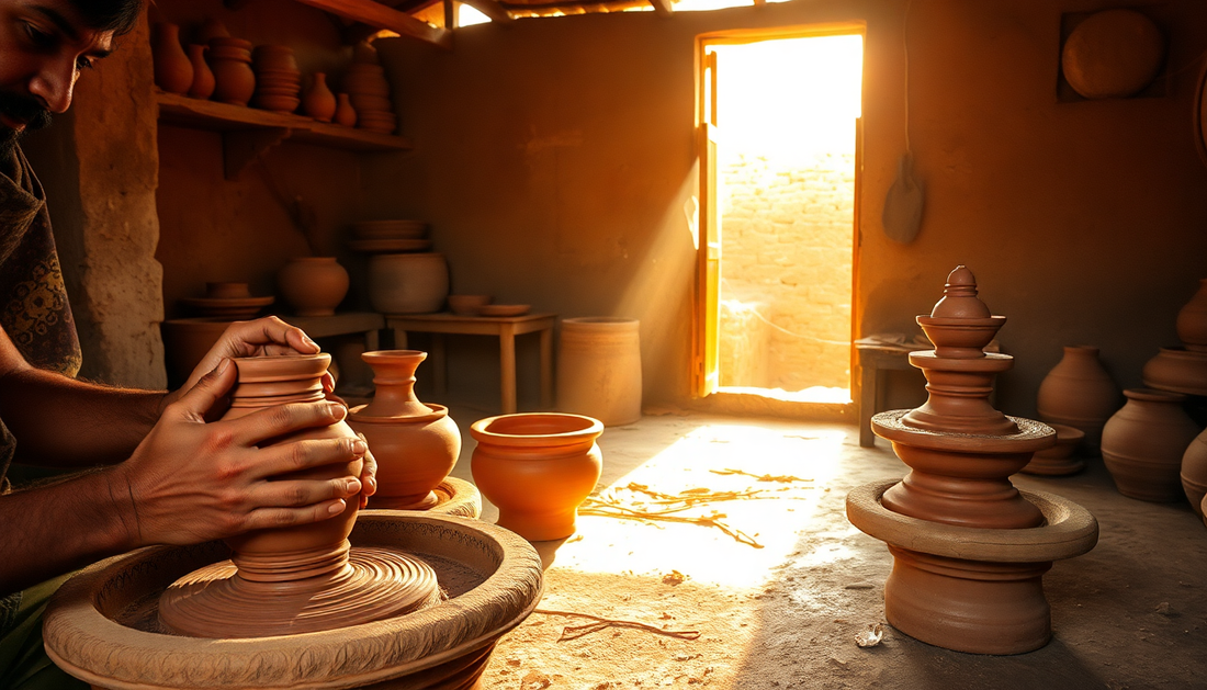 Discover the Artistry Behind Idyl's Terracotta Pots from Sarjapur