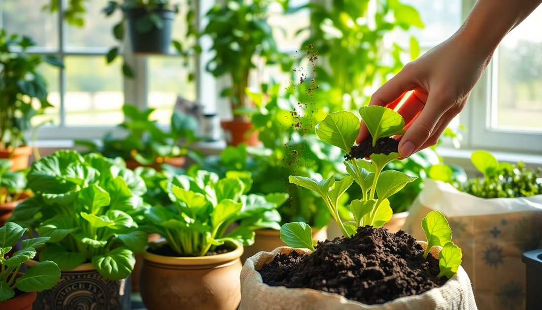 The Best Potting Mix for Indoor Spinach and Lettuce