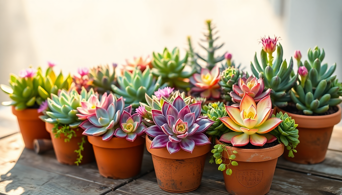 The Perfect Potting Mix for Your Flowering Succulents