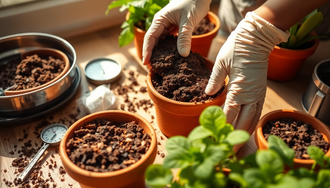 How to Make a DIY Soil Sterilization Mix for Houseplants