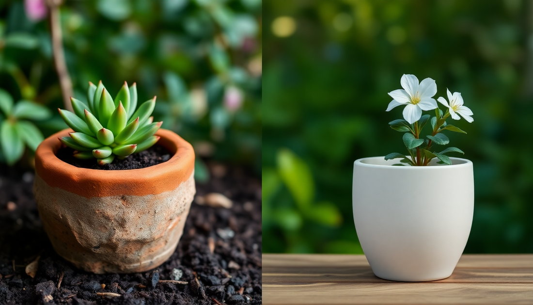 Clay Pot vs. Ceramic Pot: Choosing the Right Container for Your Plants