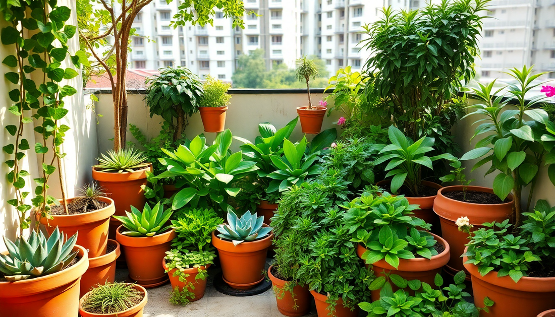 Elevate Your Balcony Oasis: The Best Plants to Grow in Clay Pots on Your HSR Layout Terrace