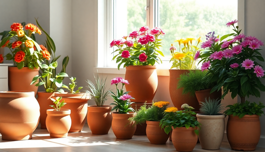 Elevate Your Indoor Oasis: The Best Clay Pots for Growing Flowers in HSR Layout Homes